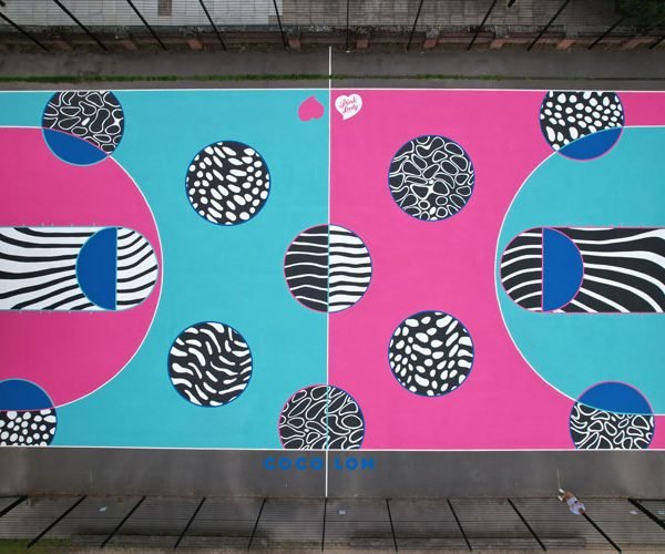 Coco Lom-designed court in Islington